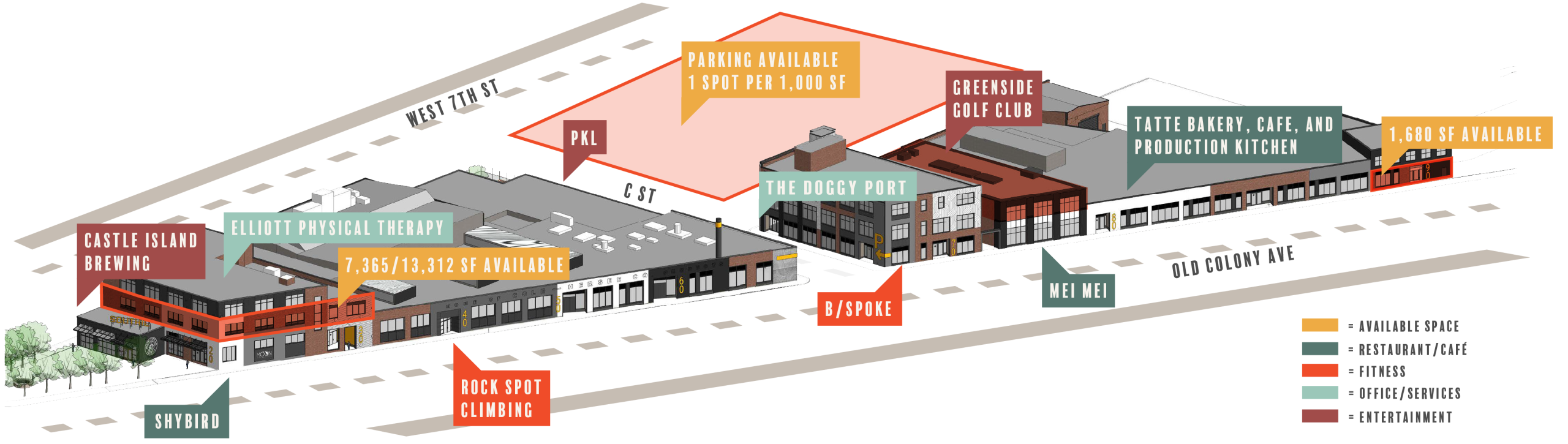 Retail map